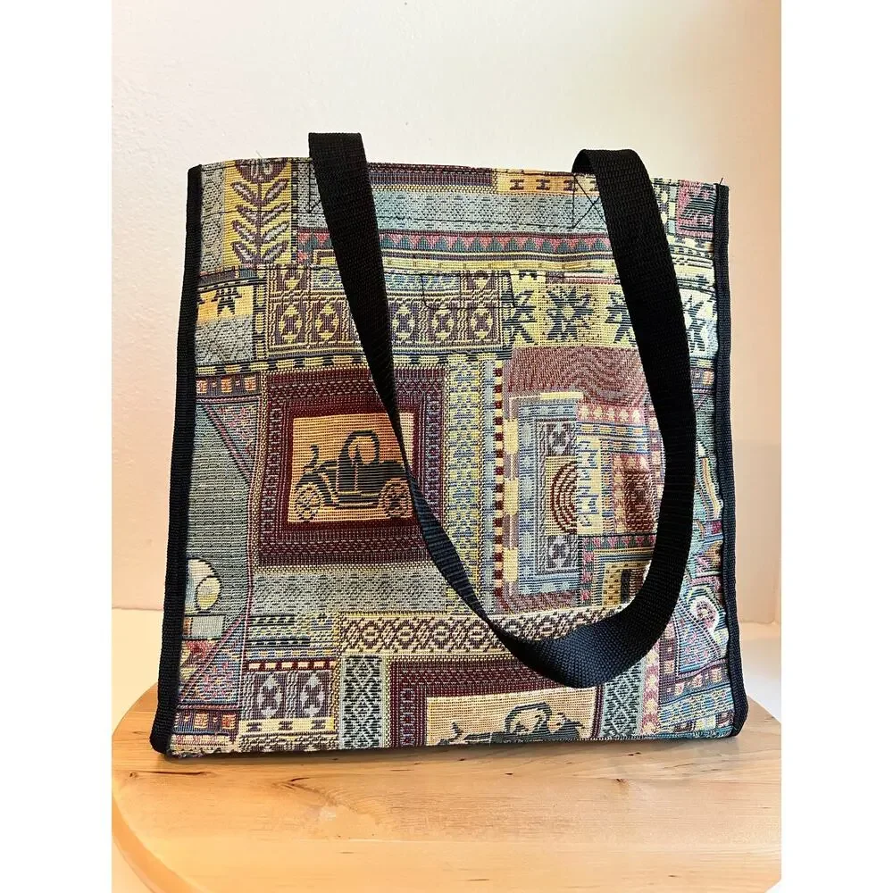 Vintage woven tapestry